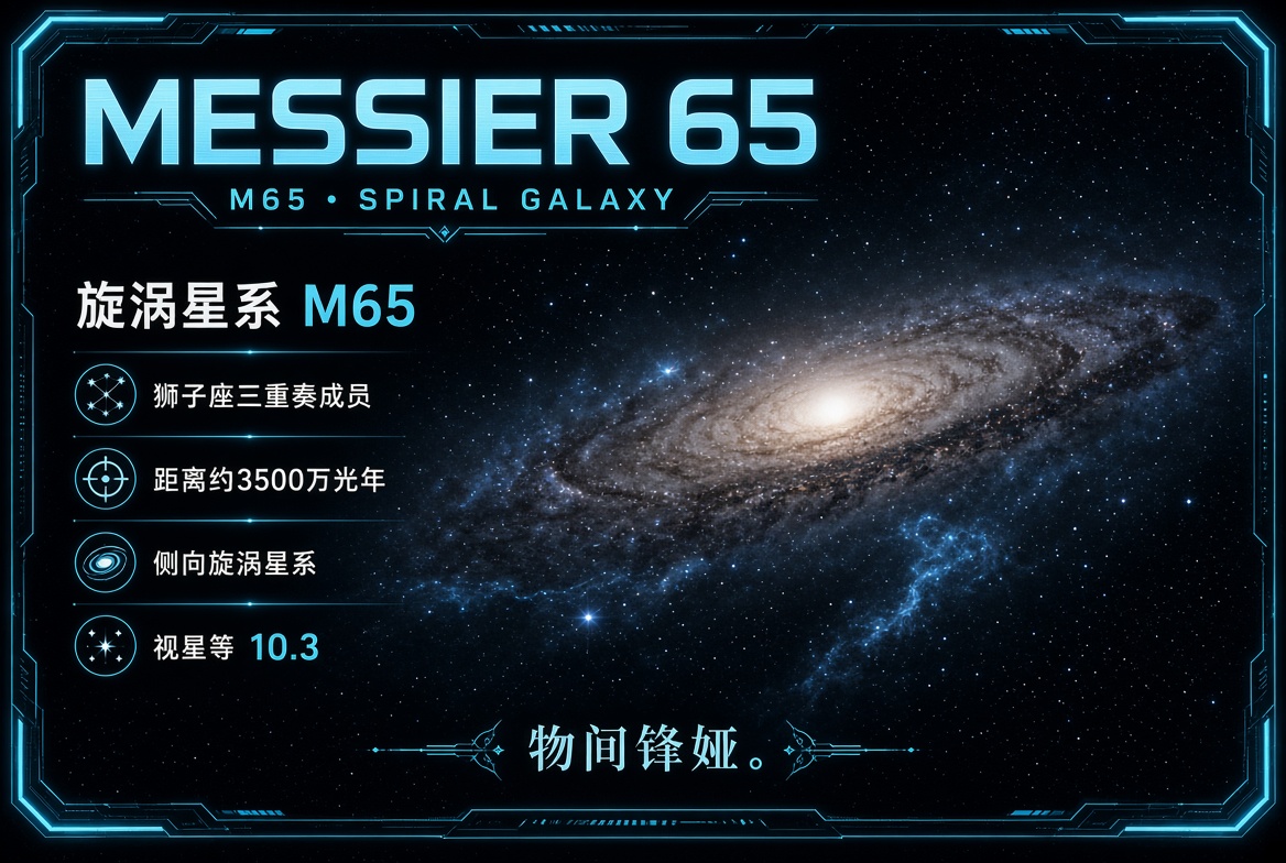 M065_旋涡星系_Spiral_Galaxy