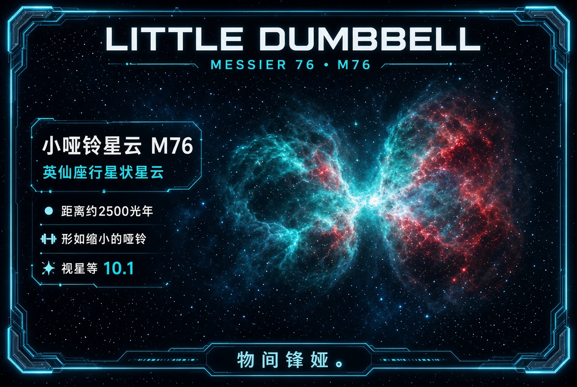 M076_小哑铃星云_Little_Dumbbell_Nebula