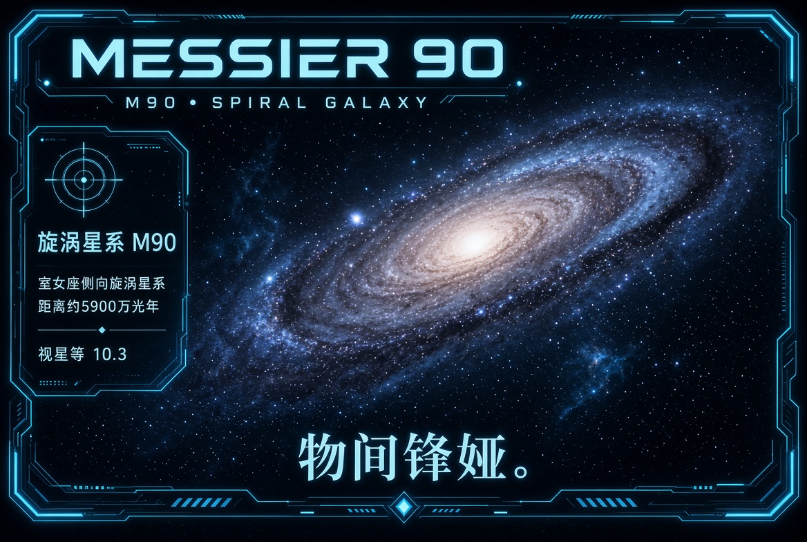 M090_旋涡星系_Spiral_Galaxy
