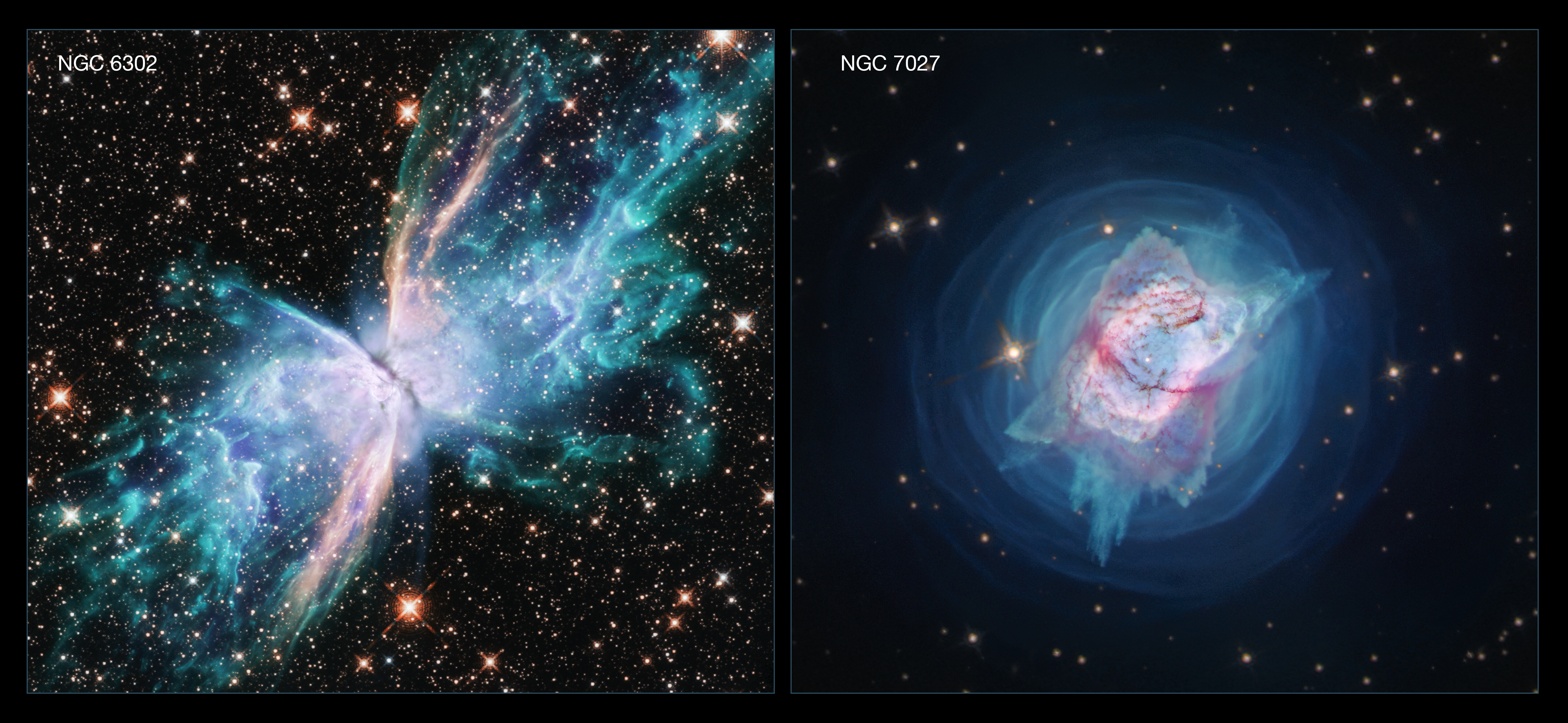 53-NGC 6302 和 NGC 7027